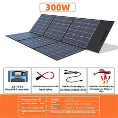 EYONGPV EYF300-18M6 Foldable Solar Charging Panel 300W Photovoltaic Monocrystalline Outdoor Power For RV Camping