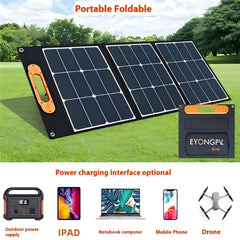 EYONGPV EYF60-20SP3 Solar Panel Charger for Smartphones 60W Super Fast Charge Foldable Outdoor Power